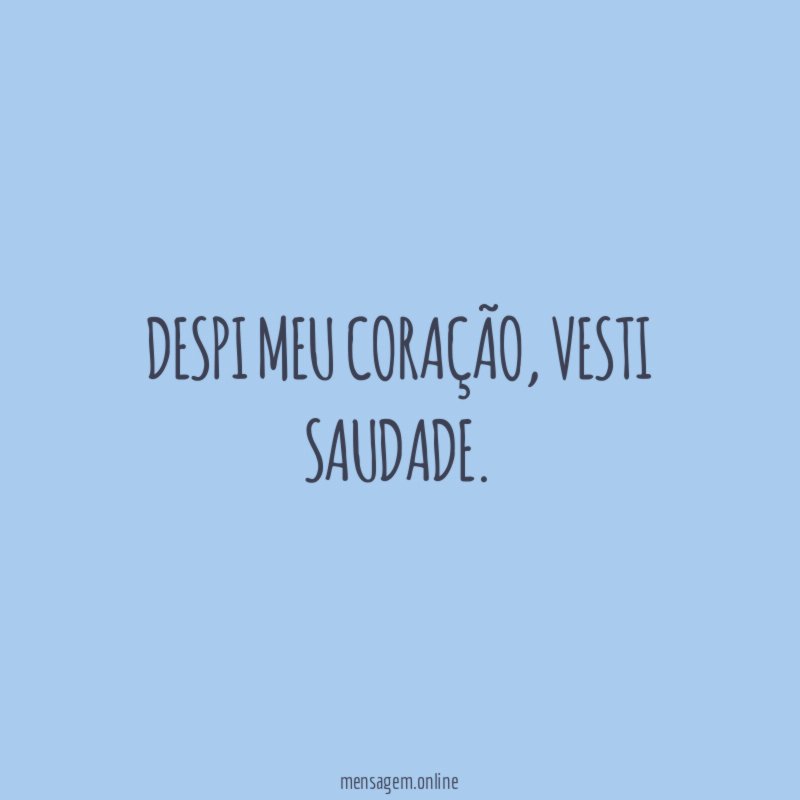 Despi meu coração