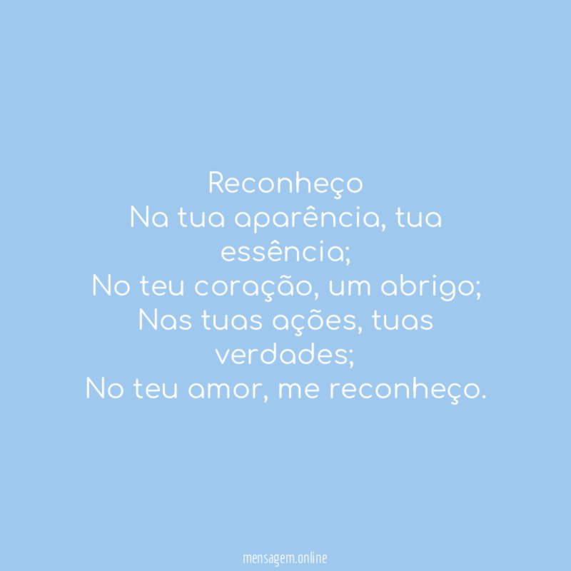 Reconheço