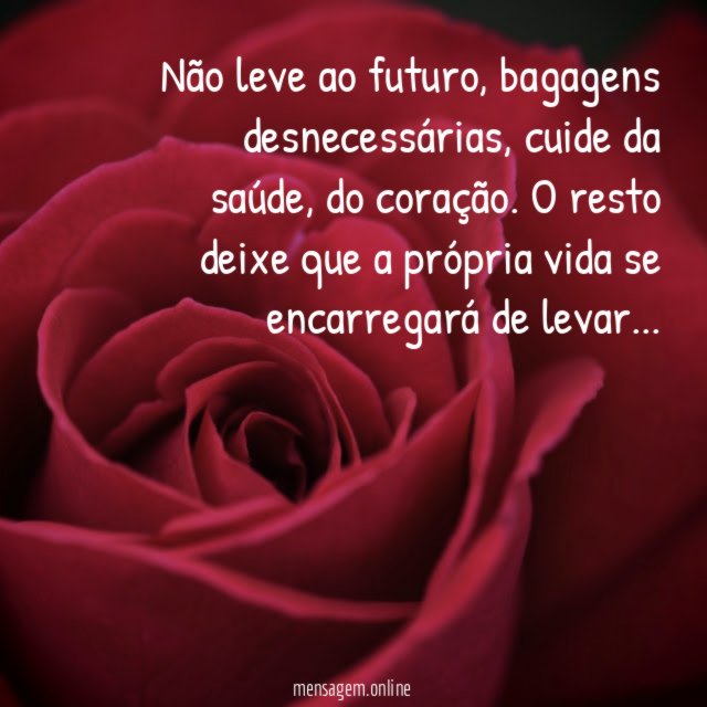 Não leve ao futuro