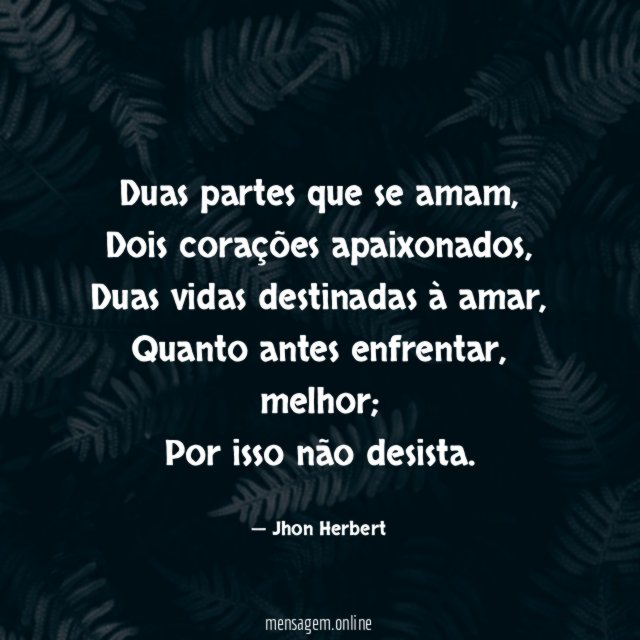 Duas partes que se amam