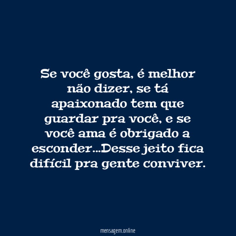 Se você gosta