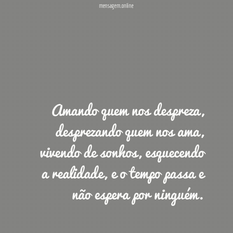 Amando quem nos despreza