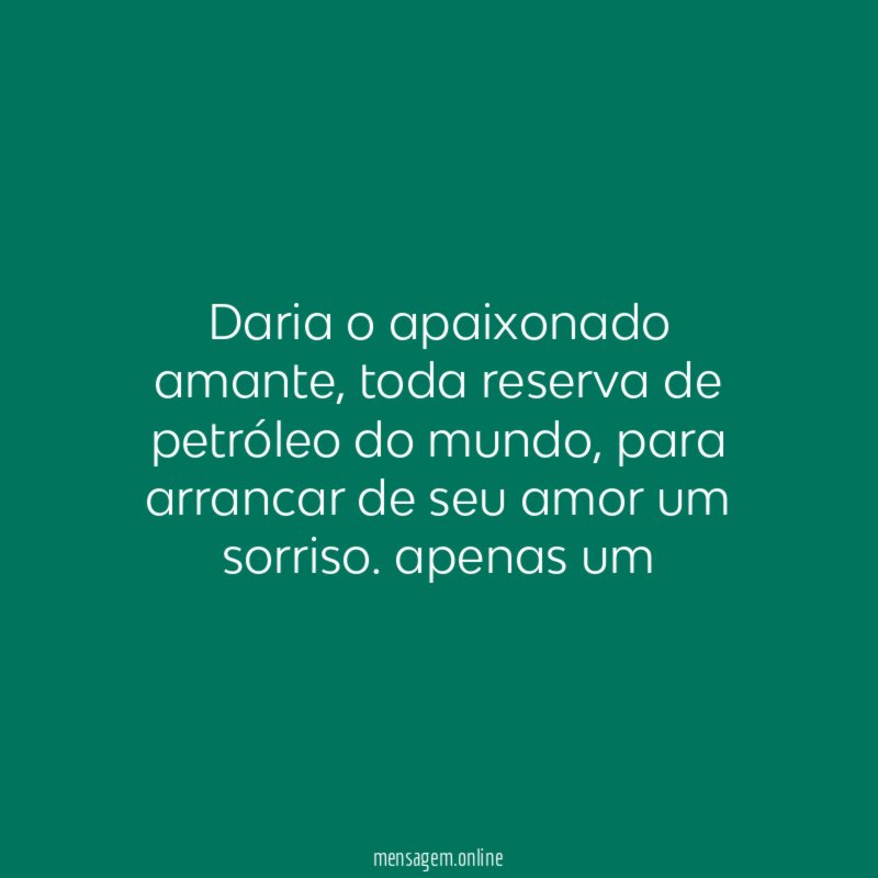 Daria o apaixonado amante
