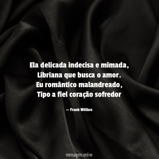 Ela delicada indecisa e mimada