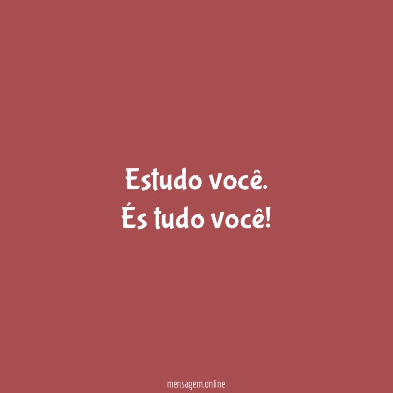 Estudo você