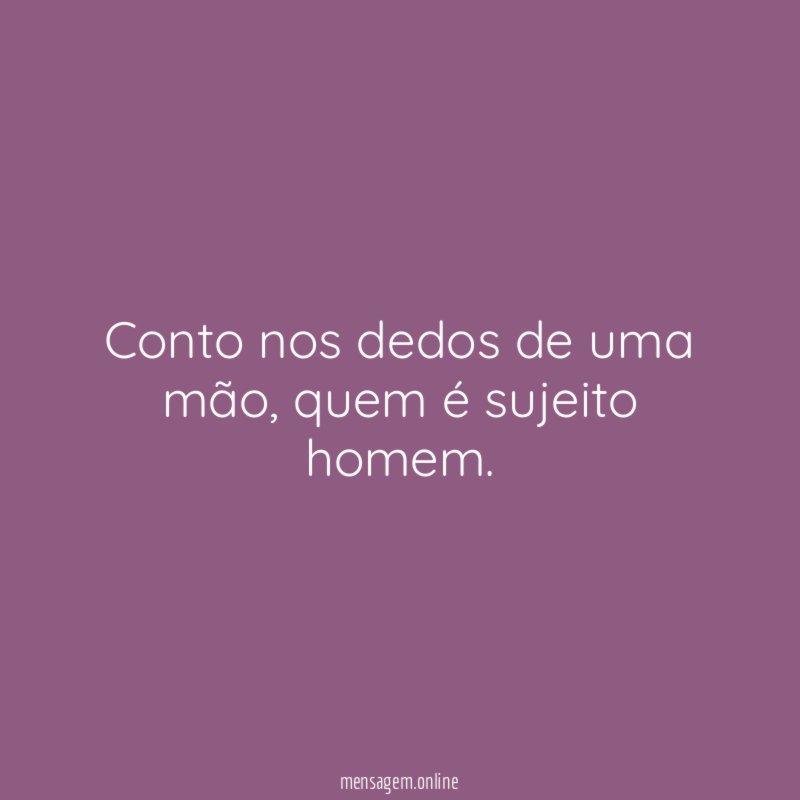 Conto nos dedos de uma mão