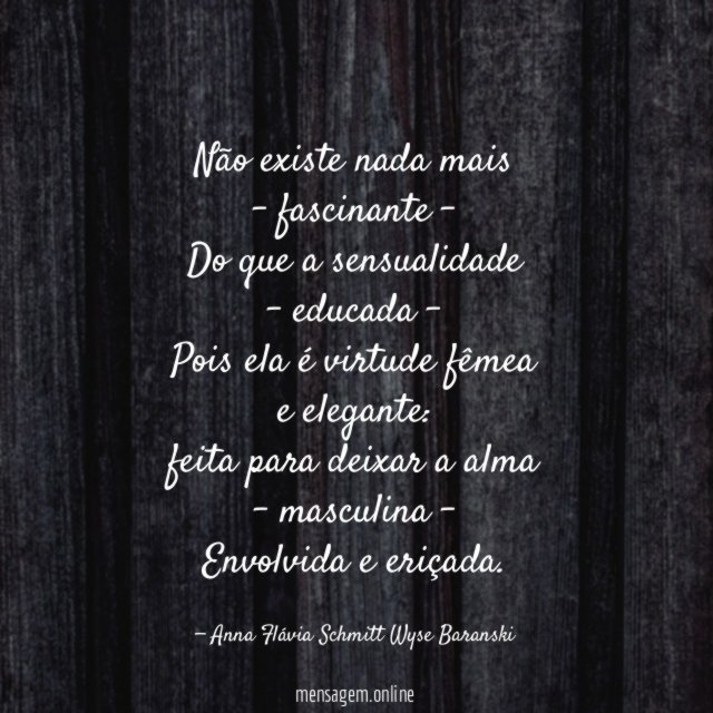 Não existe nada mais