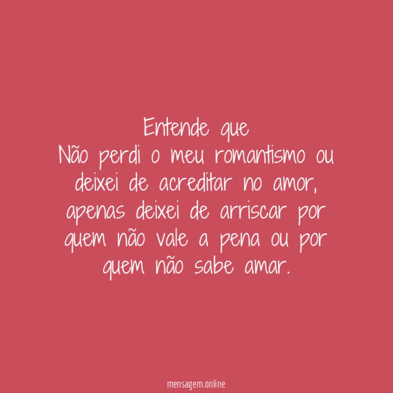 Entende que