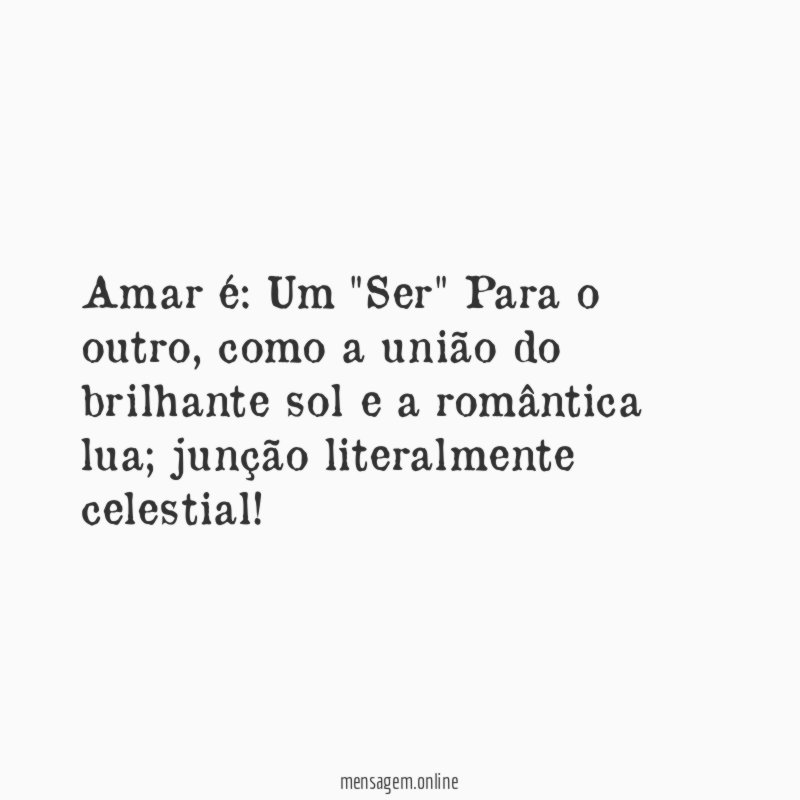 Amar é