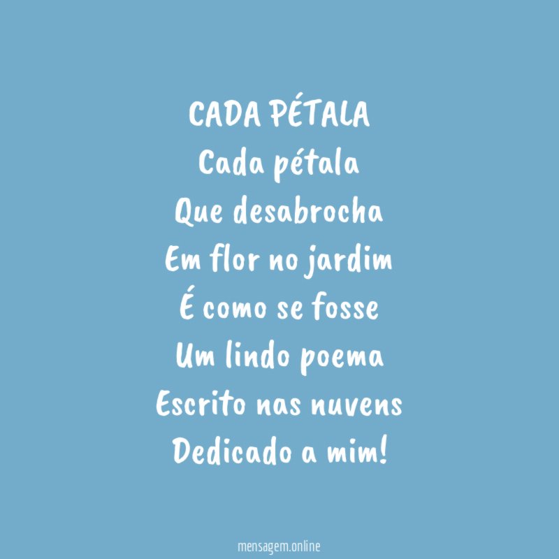 CADA PÉTALA