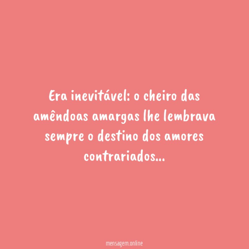 Era inevitável