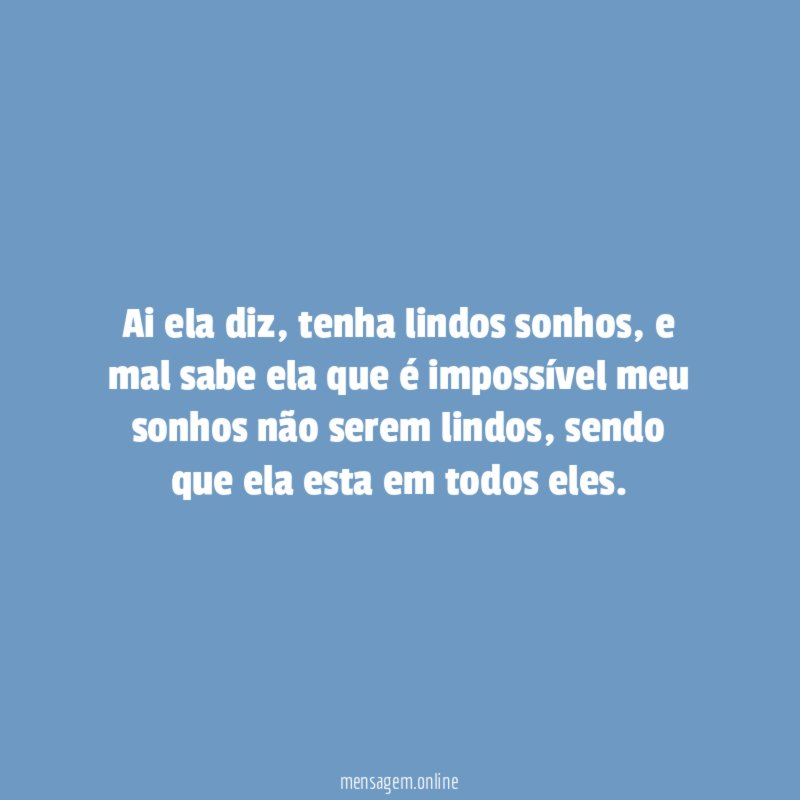 Ai ela diz