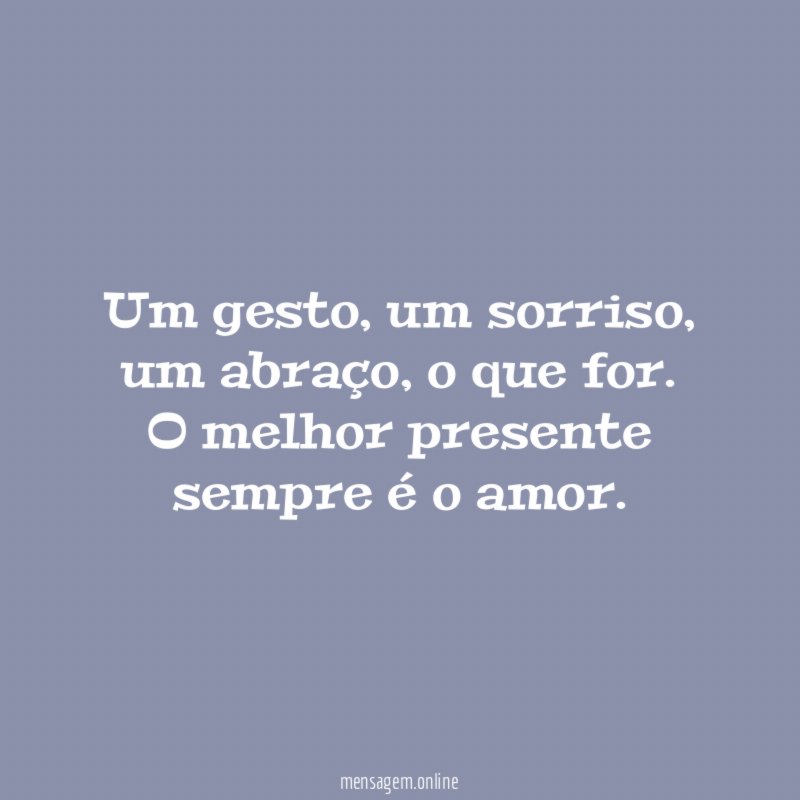 Um gesto