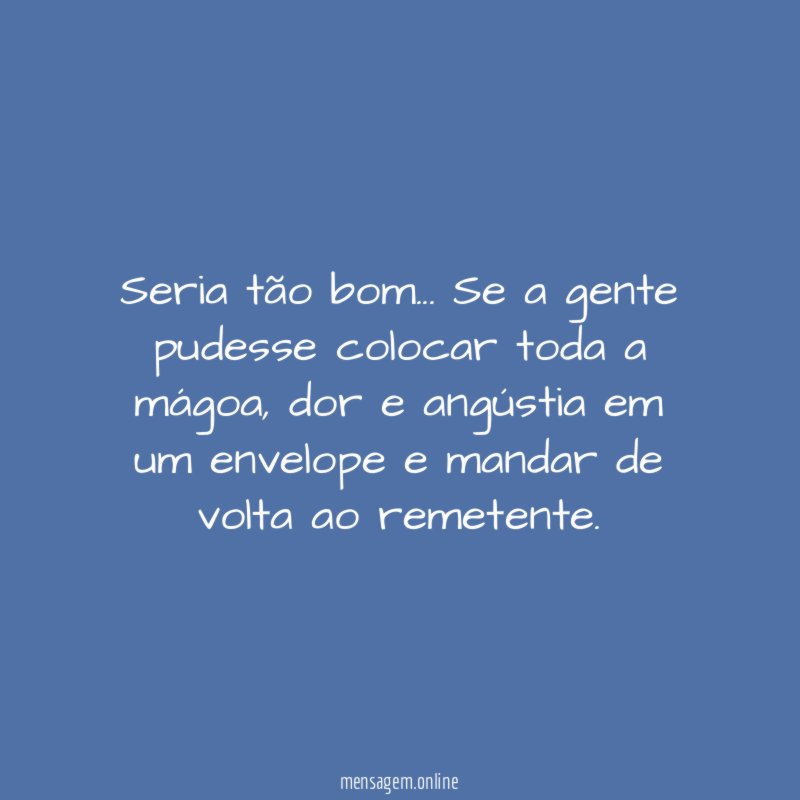 Seria tão bom