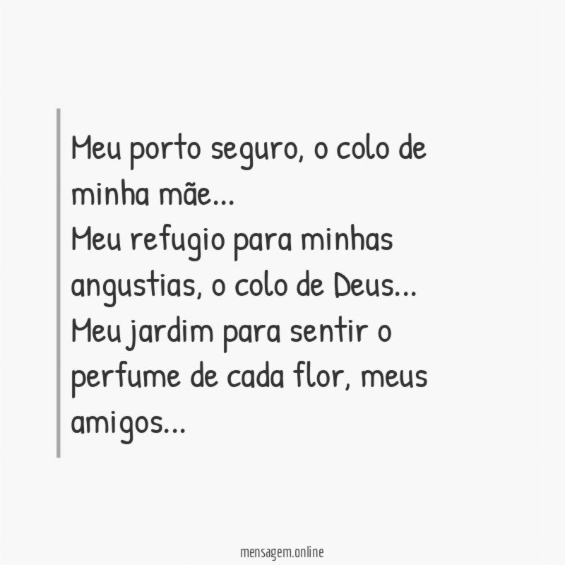 Meu porto seguro