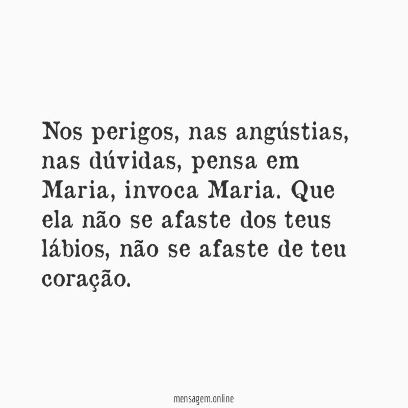 Nos perigos