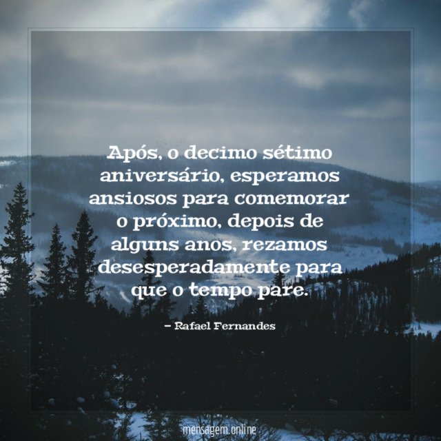Após
