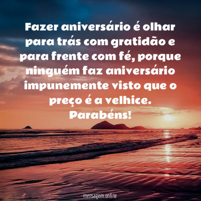 Fazer aniversário é olhar para trás com gratidão