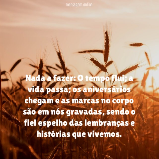 Nada a fazer