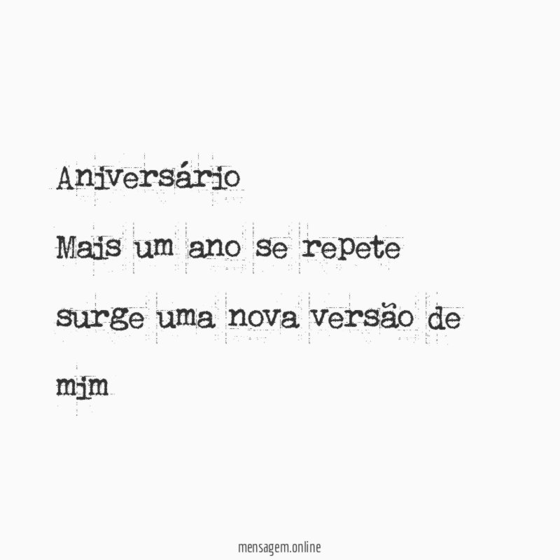 Aniversário