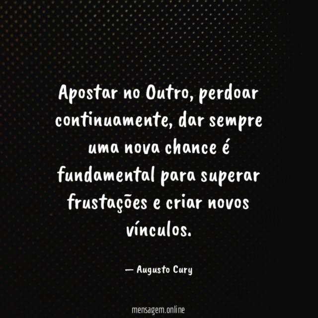 Apostar no Outro