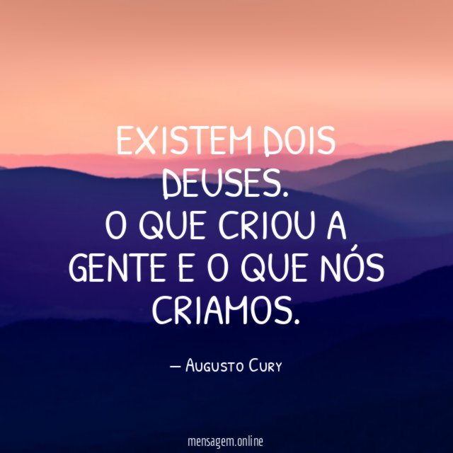 Existem dois Deuses