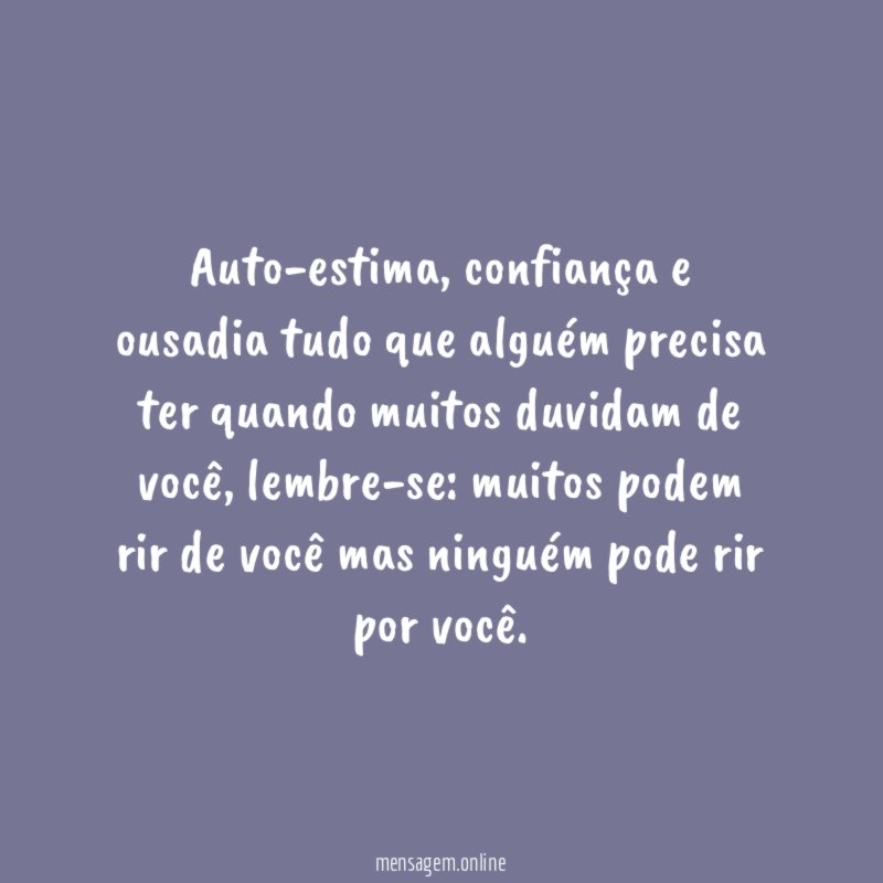 Auto-estima