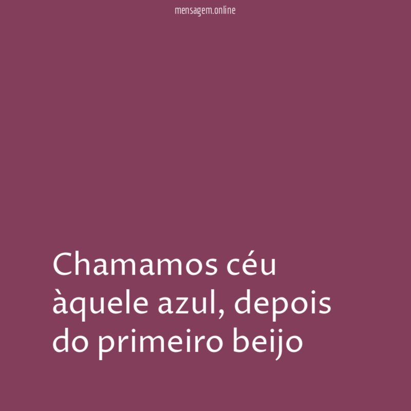 Chamamos céu àquele azul