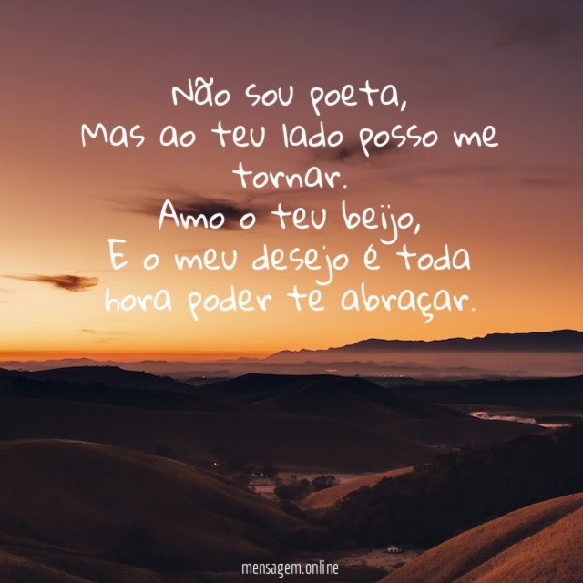 Não sou poeta