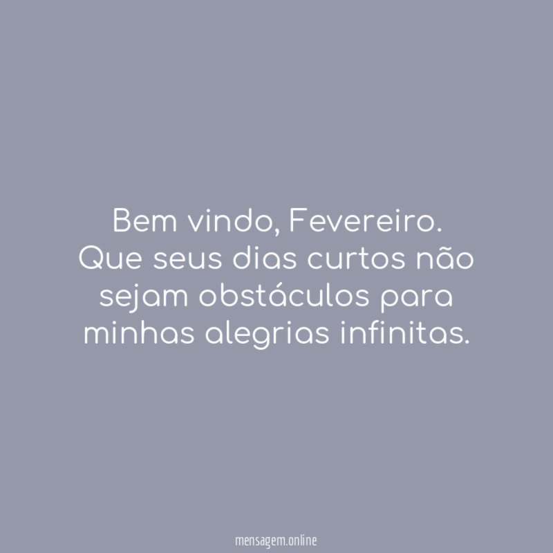 Bem vindo