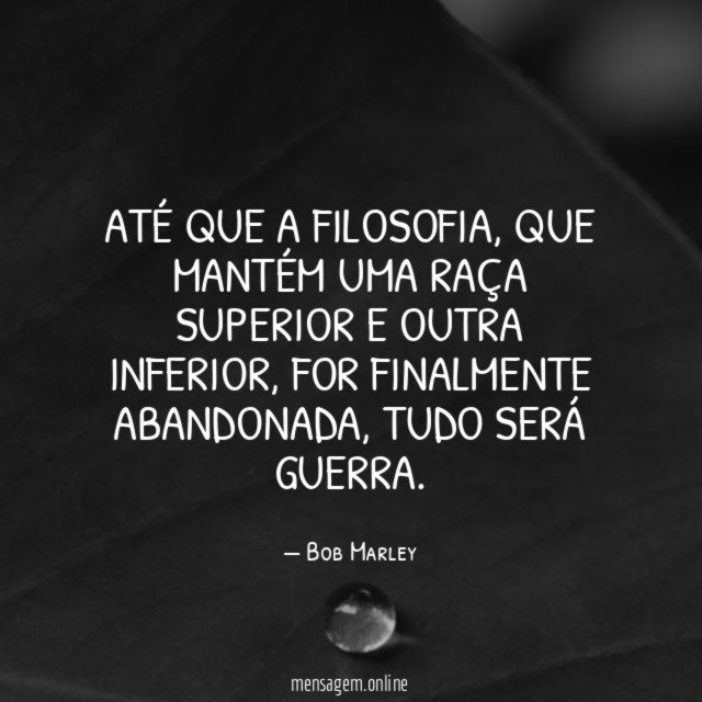 Até que a filosofia