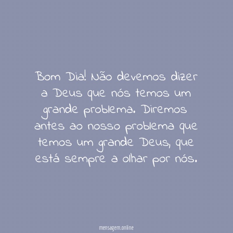 Bom Dia