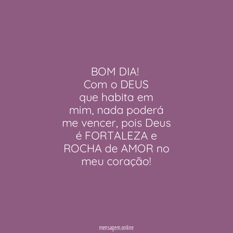BOM DIA