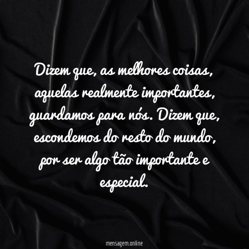 Dizem que
