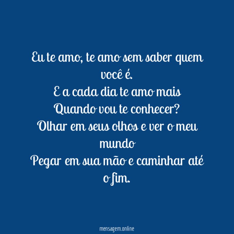 Eu te amo