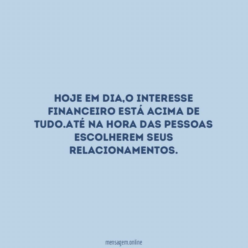 Hoje em dia