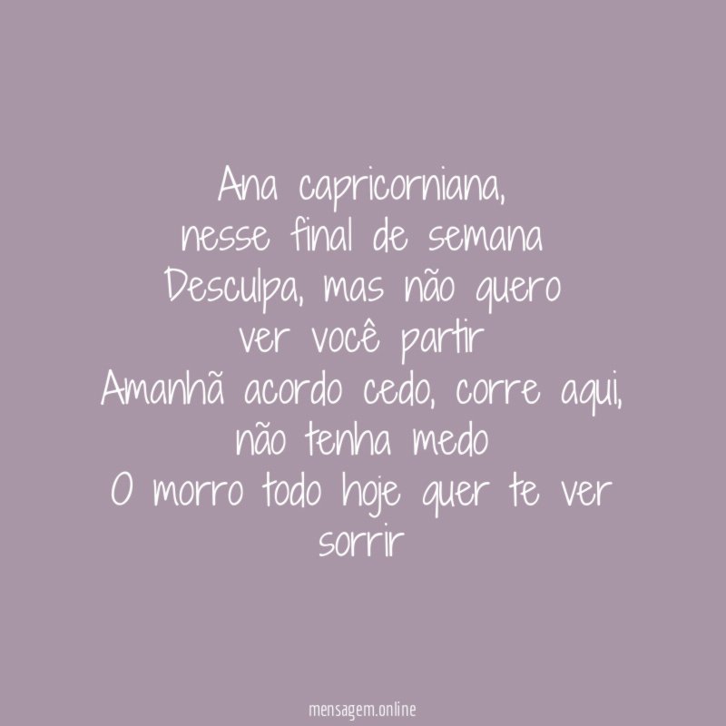 Ana capricorniana