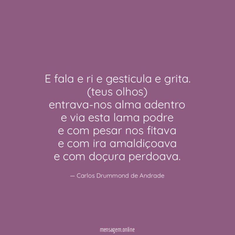 E fala e ri e gesticula e grita