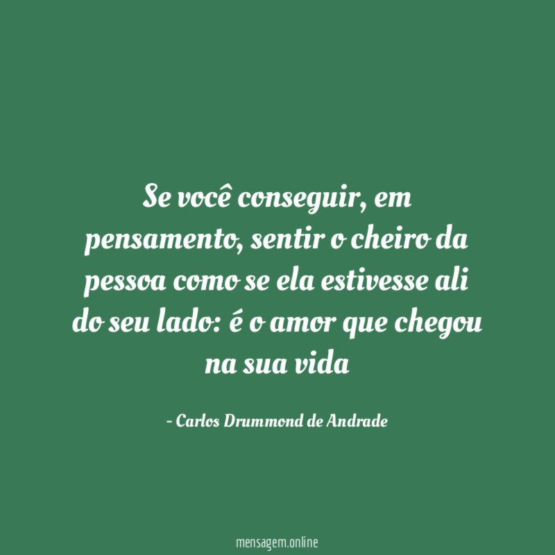 Se você conseguir