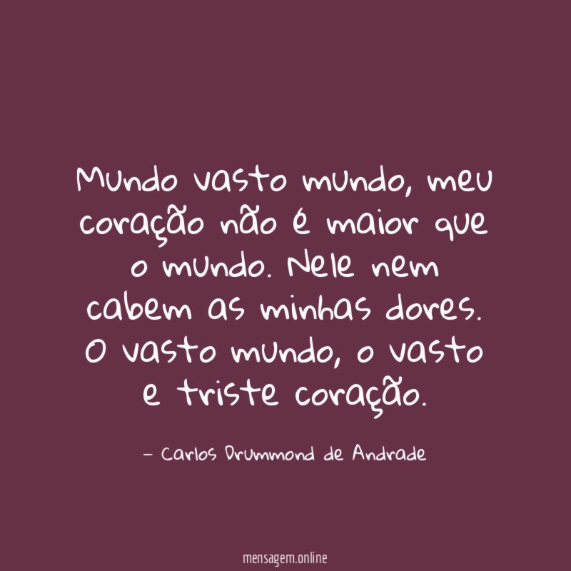 Mundo vasto mundo