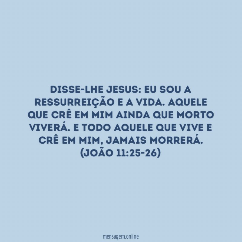 Disse-lhe Jesus