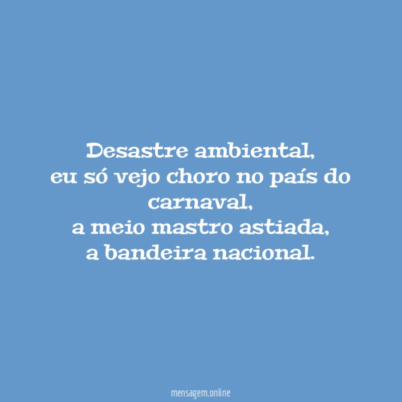 Desastre ambiental