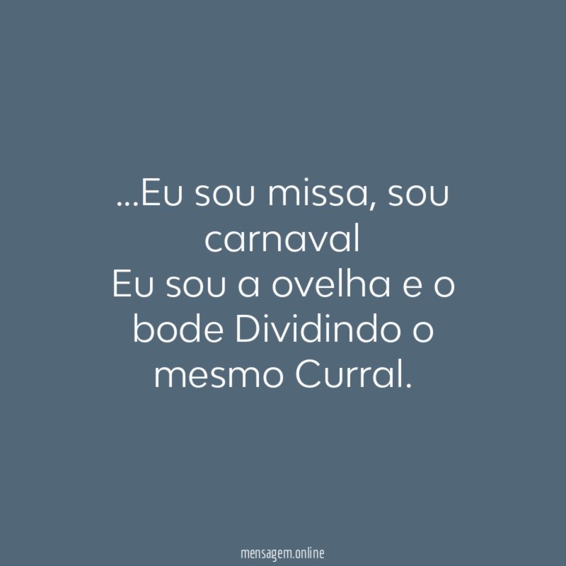 Eu sou missa