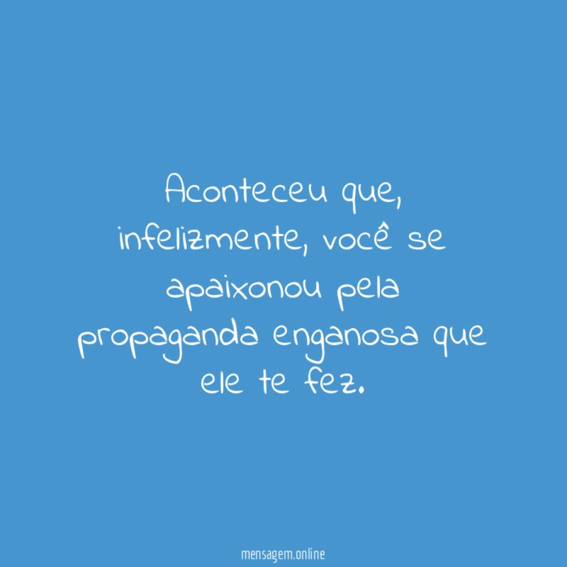 Aconteceu que