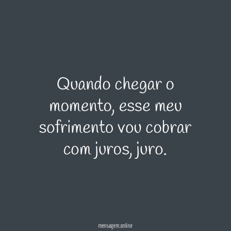 Quando chegar o momento