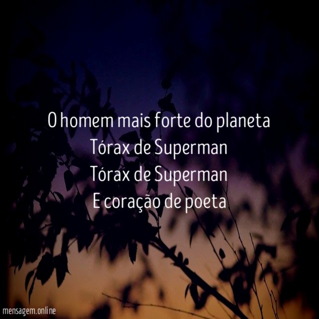 O homem mais forte do planeta Tórax de Superman Tórax