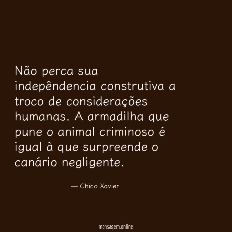 Não perca sua indepêndencia construtiva a troco de
