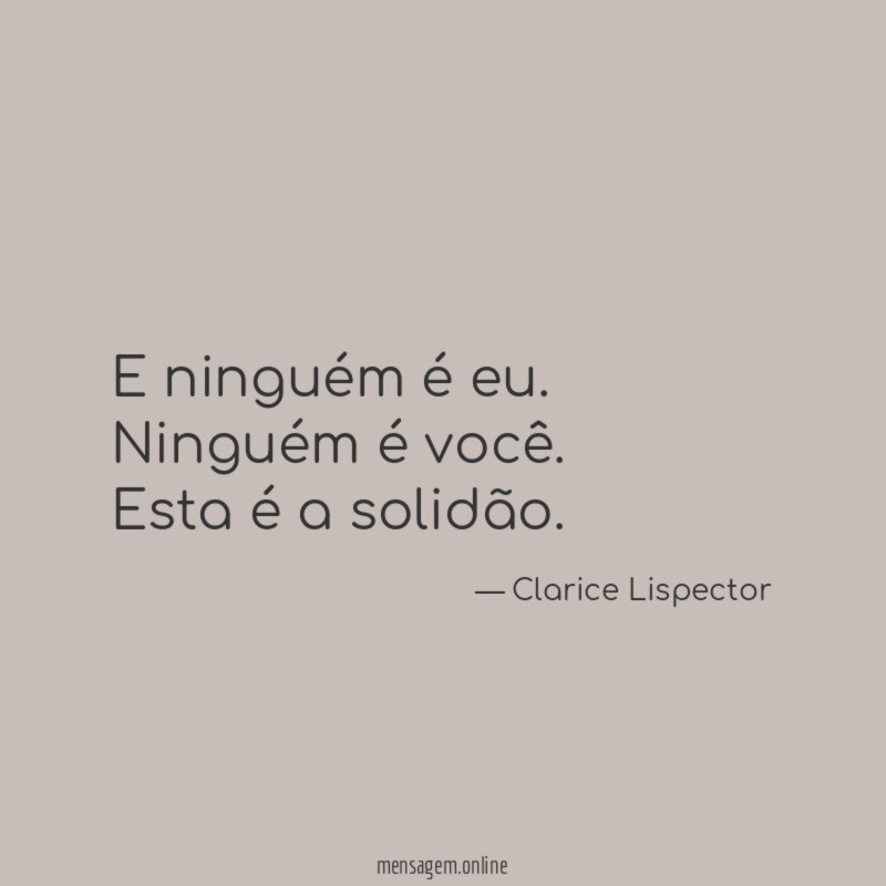 E ninguém é eu