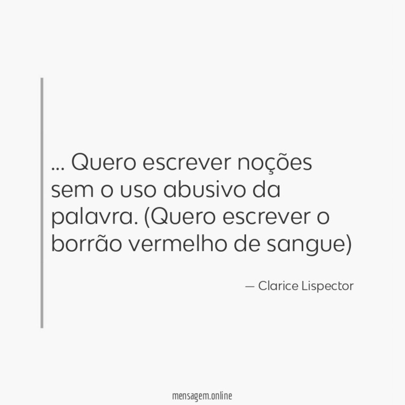 Quero escrever noções sem o uso abusivo da palavra