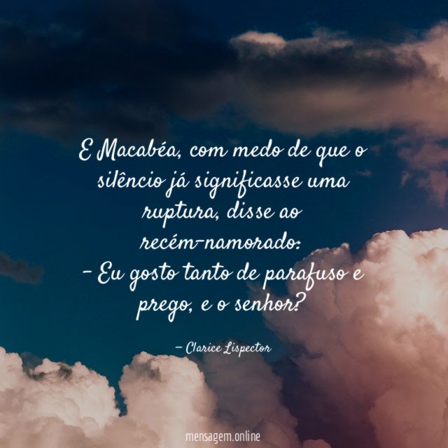 E Macabéa
